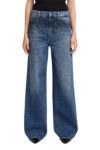 Immagine di 7 For All Mankind | Low Slung Wide Leg Candy With Faded Crystals