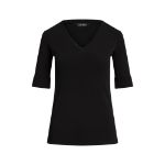 Picture of Lauren Ralph Lauren | V Judy Elbow Sleeve Knit