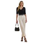 Picture of Lauren Ralph Lauren | V Judy Elbow Sleeve Knit