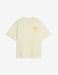 Picture of Maison Kitsune | Maison Kitsune Handwriting Embroidery Oversize Tee