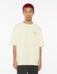 Picture of Maison Kitsune | Maison Kitsune Handwriting Embroidery Oversize Tee