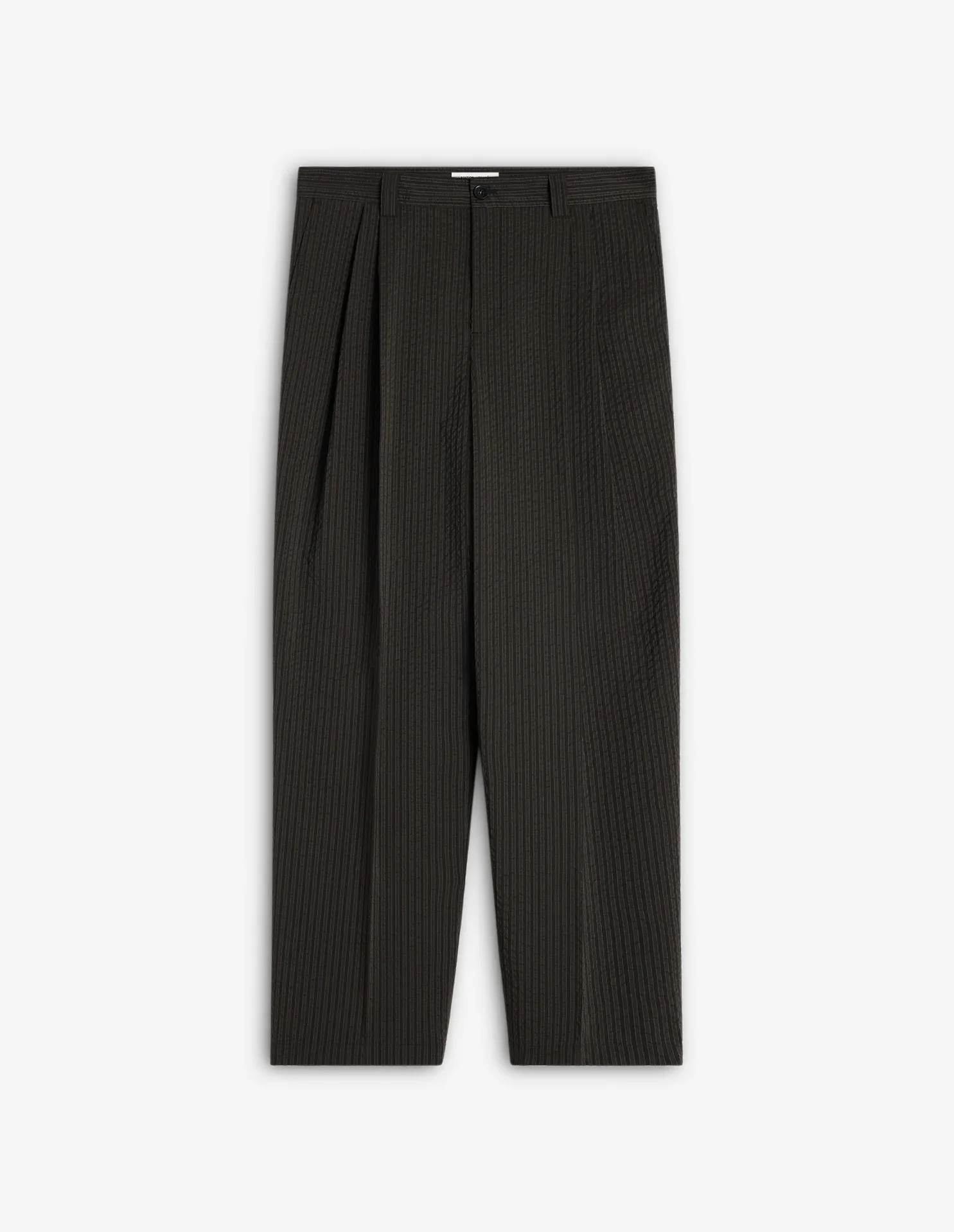 Picture of Maison Kitsune | Relaxed Pleated Pants