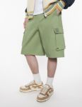 Picture of Maison Kitsune | Belted Cargo Bermuda