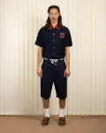 Picture of Drole De Monsieur | Le Short Workwear Chevron
