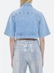 Immagine di Cycle | Jane Crop Shirt Bleach Subtle Fading And Whiskering