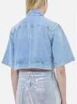 Immagine di Cycle | Jane Crop Shirt Bleach Subtle Fading And Whiskering