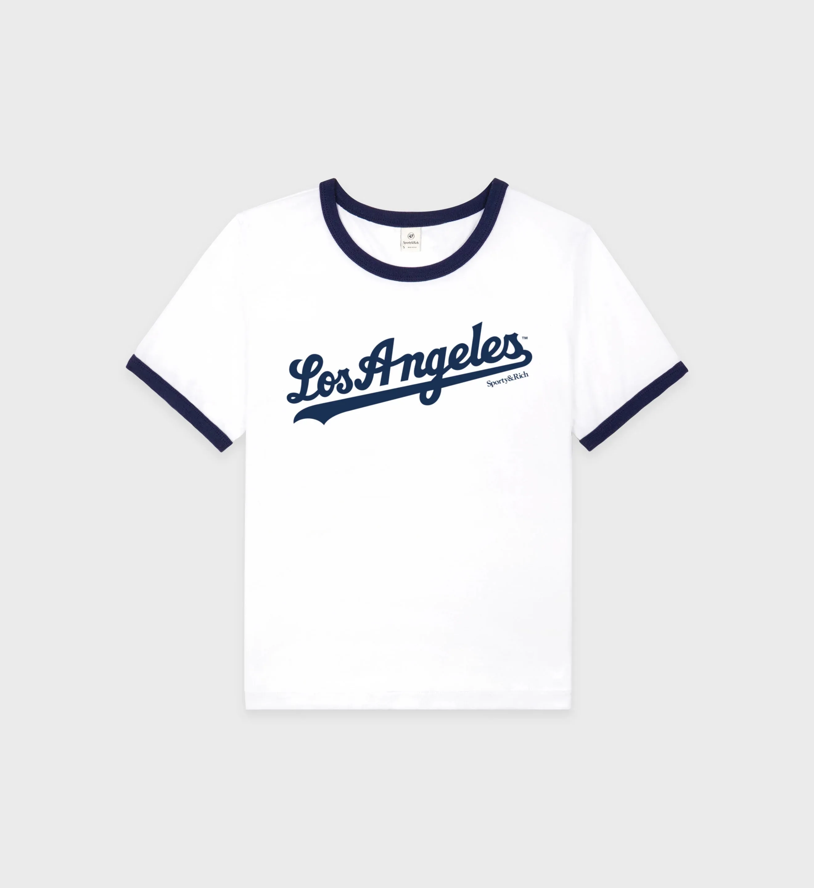 Picture of Sporty&Rich | Dodgers Ringer Tee