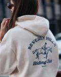 Picture of Sporty&Rich | Bh Riding Club Soft Cropped Zip Hoodie