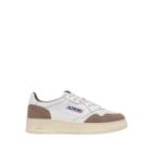 Picture of Autry | Medalist Lowgoat Suede Wht Tobacco