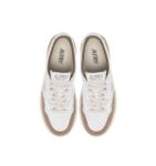 Picture of Autry | Medalist Lowgoat Suede Wht Tobacco