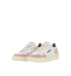 Picture of Autry | Medalist Low Goat Suede Wht Powder