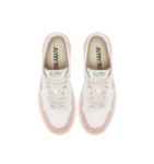 Picture of Autry | Medalist Low Goat Suede Wht Powder
