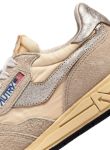 Picture of Autry | Reelwind Low Suede Net Ecru Platin