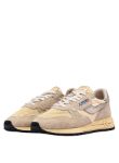 Picture of Autry | Reelwind Low Suede Net Ecru Platin