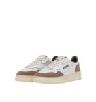 Picture of Autry | Medalist Low Goat Suede Wht Tobacco