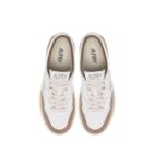 Picture of Autry | Medalist Low Goat Suede Wht Tobacco