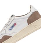 Picture of Autry | Medalist Low Goat Suede Wht Tobacco