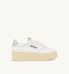 Immagine di Autry | Platform Low Leat Leat Wht Silver