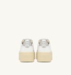 Immagine di Autry | Platform Low Leat Leat Wht Silver