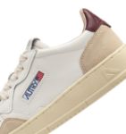 Immagine di Autry | Medalist Low Leat Suede Wht Burgund