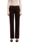 Immagine di 7 For All Mankind | Calie Straight Corduroy Coffee Bean