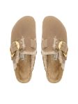 Immagine di Birkenstock | Boston Big Buckle Shearl Tabacco Brown