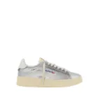 Picture of Autry | Dallas Low Paillet Cro Silver Wht