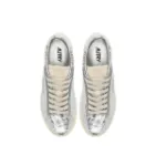 Picture of Autry | Dallas Low Paillet Cro Silver Wht