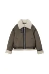 Picture of Dunst | Loose Fit Line Shearling Jacket