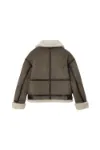 Picture of Dunst | Loose Fit Line Shearling Jacket