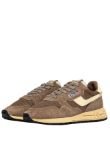 Picture of Autry | Reelwind Low Suede Net Coco Rut