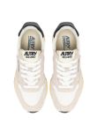 Picture of Autry | Reelwind Low Suede Net Wht Blk