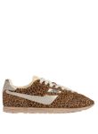 Picture of Autry | Windspin Low Suede Leopr Leo Plat