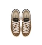 Picture of Autry | Windscape Low Suede Leoprint Leop Black