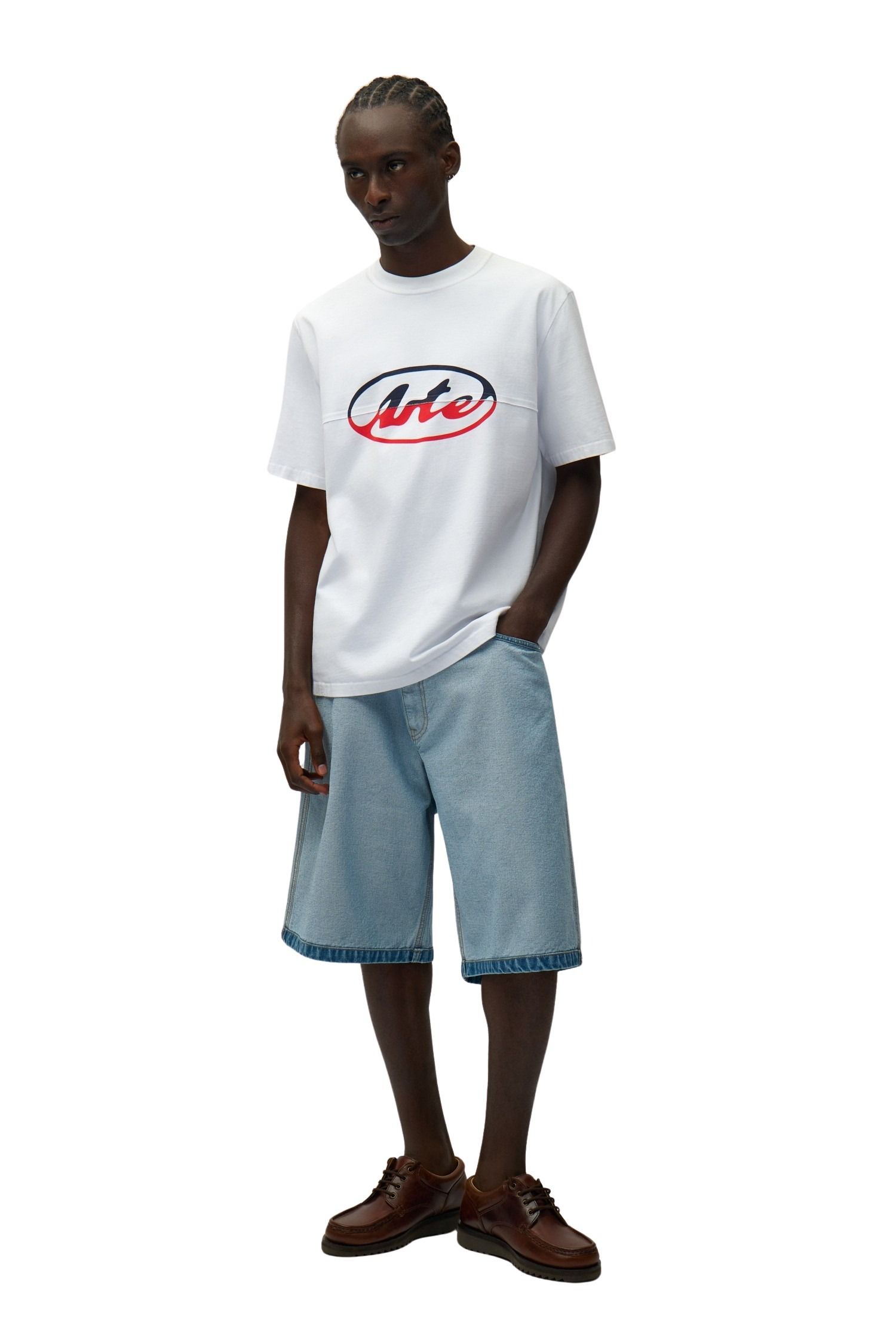 Picture of Arte Antwerp | Denim Inside Out Shorts