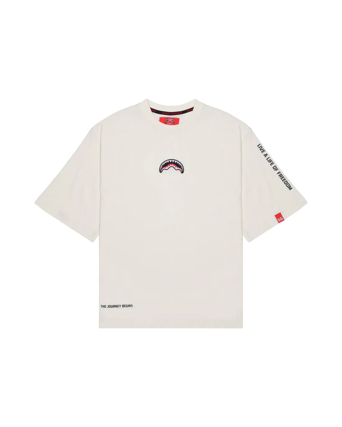 Immagine di Sprayground | Be A Shark Boxy T-Shirt