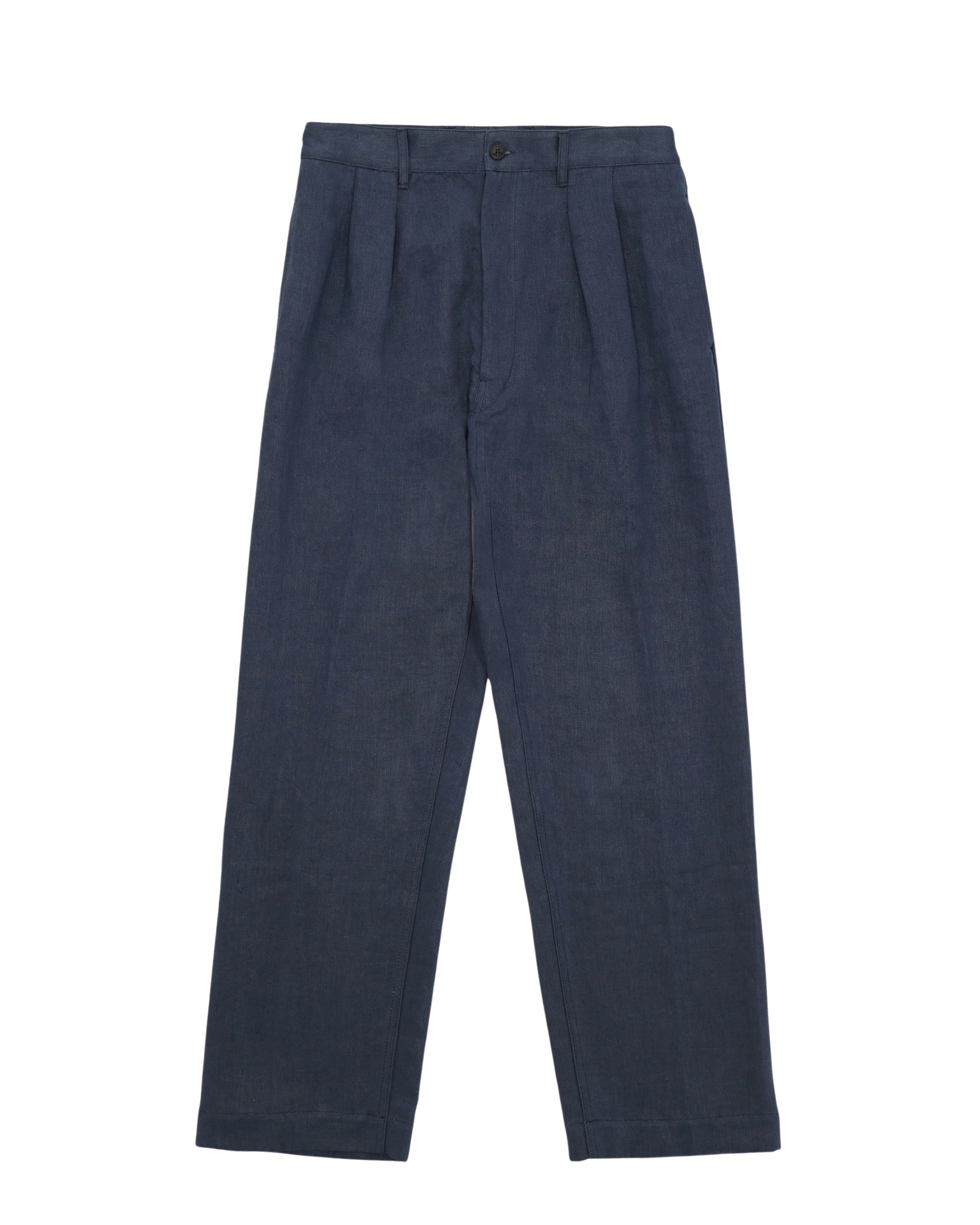 Picture of Fortela | Manteco Linen Pleated Trousers