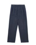 Picture of Fortela | Manteco Linen Pleated Trousers