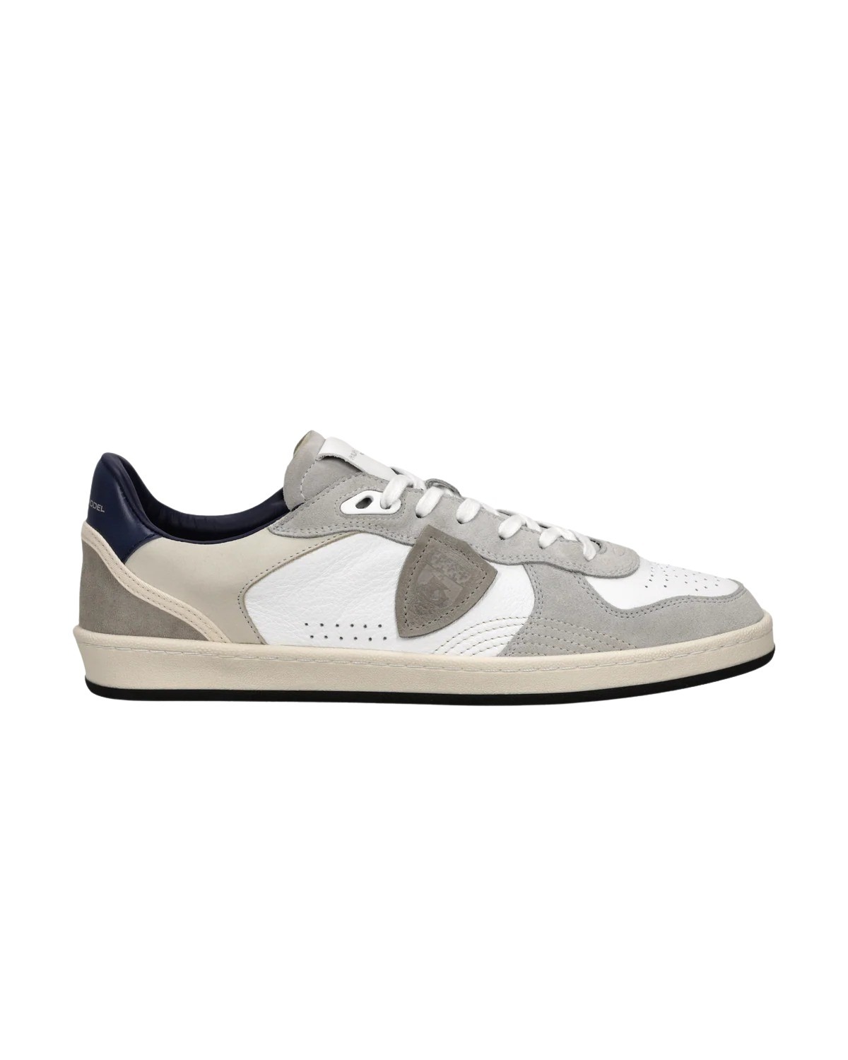 Philippe Model Men's White Pgal Low Calf Leather Shoe