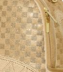 Picture of Sprayground | 2 Tone Gold Trinity Backpack