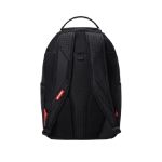 Picture of Sprayground | Shark Central Embossed Black Nylon Backpack