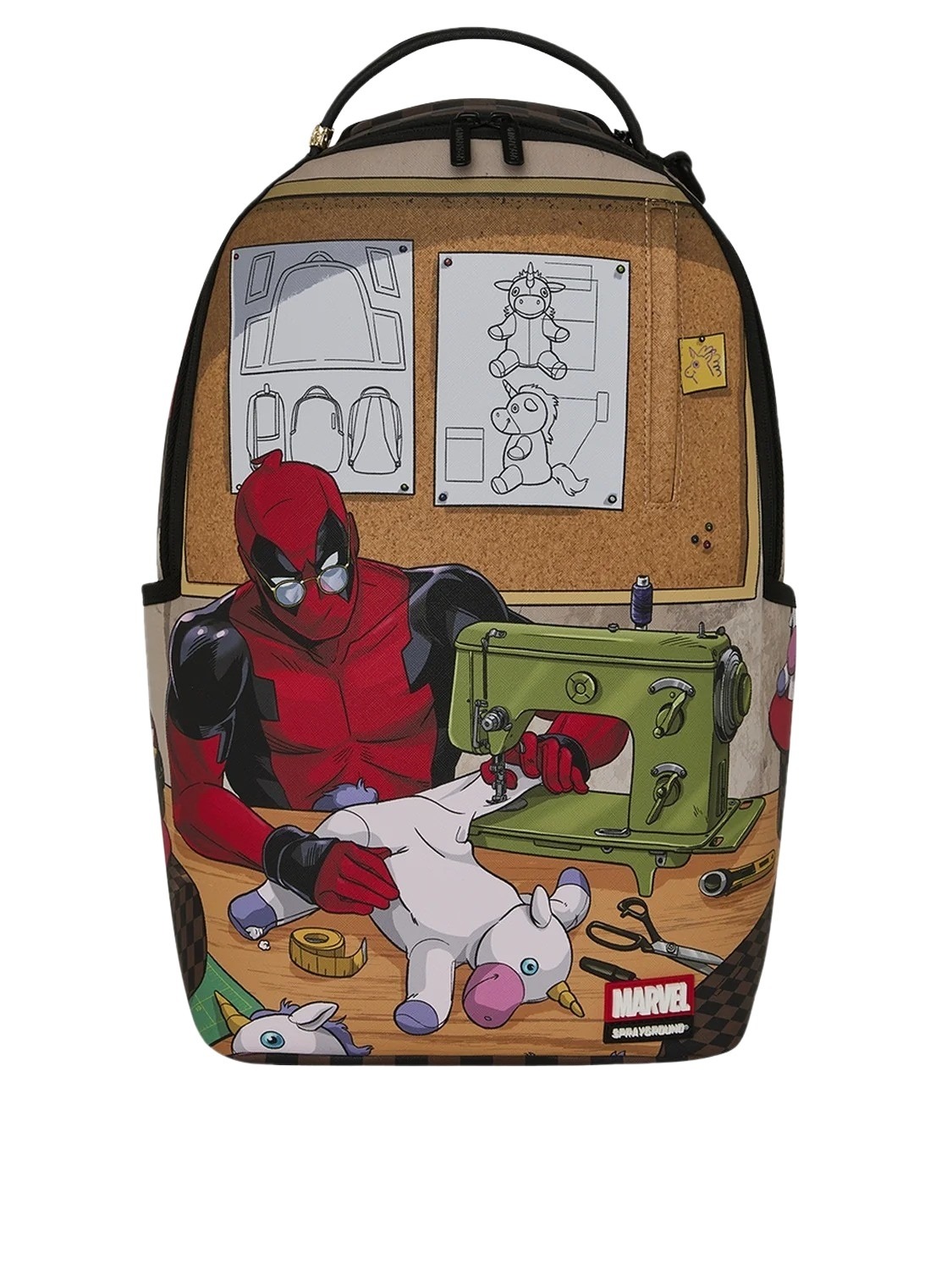 Picture of Sprayground | Deadpool Making Bags Backpack